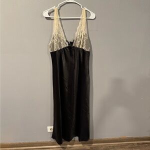 Thirty Thirty Black and Cream Lace Dress